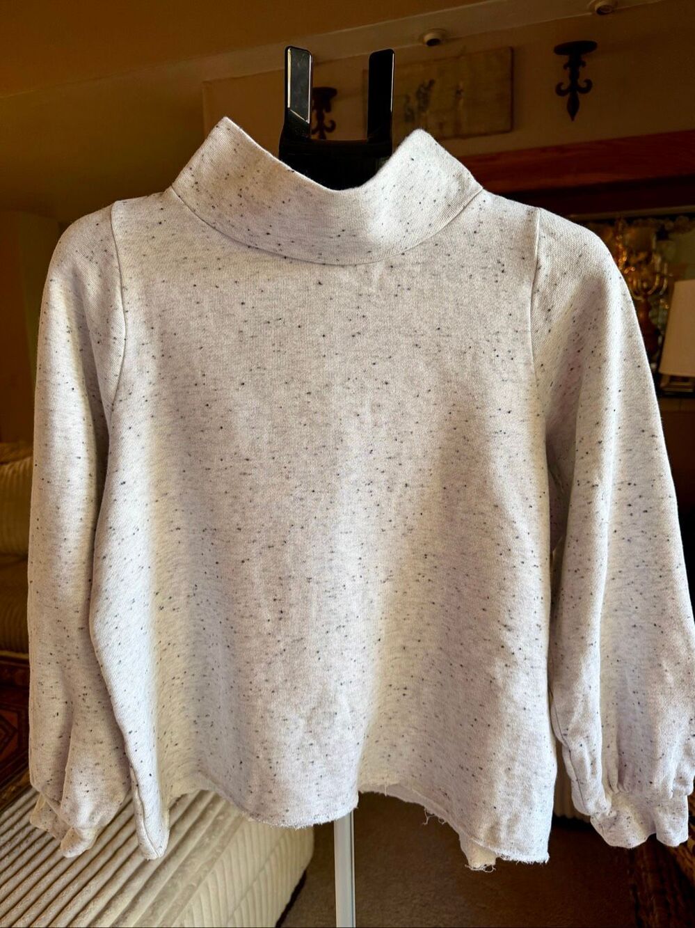 Madewell mock neck sweatshirt